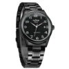 T-WINNER Automatic Watch Movt Men 41.5mm Case OEM Fashion Stainless Steel Bracelet Custom logo Male Date Business Wrist Watches