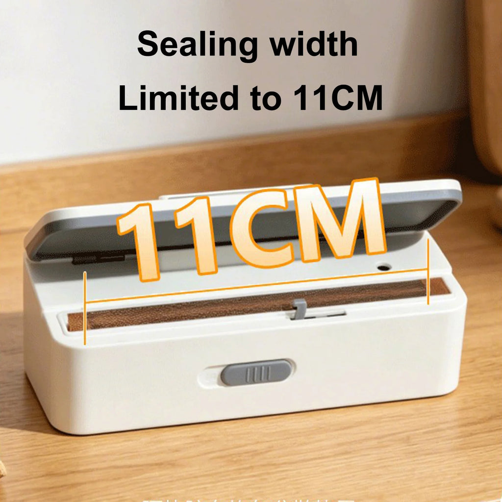 2 In 1 Fridge Magnet Sealer 8-Level Adjustable Portable Bag Sealer 1800mAh USB-C Rechargeable Bag Sealers for Fridge & Kitchen