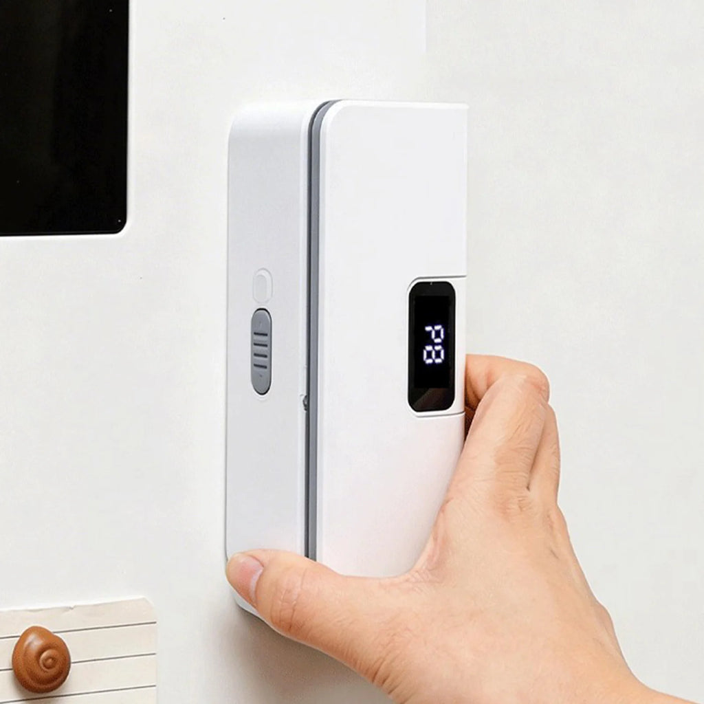 2 In 1 Fridge Magnet Sealer 8-Level Adjustable Portable Bag Sealer 1800mAh USB-C Rechargeable Bag Sealers for Fridge & Kitchen