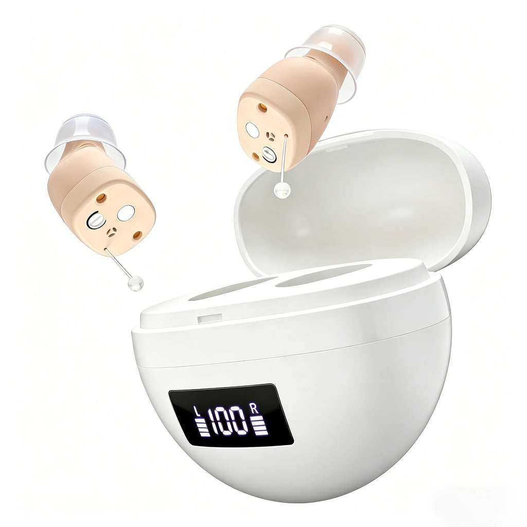 Personal headphones, portable earbuds, comfortable for two-ear wearing hearing Earbuds